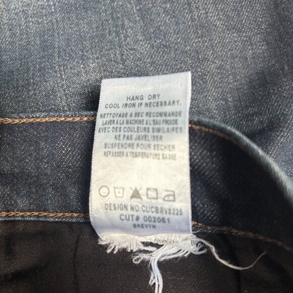 Joe's Jeans Straight & Narrow Lightweight Dark Wash Brevyn 36x30 - Picture 6 of 7